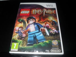 NEW SEALED LEGO HARRY POTTER YEARS 5   7 GREAT NINTENDO Wii GAME ALL 
