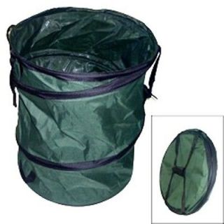 25 Gallon Collapsible Pop Up Leaf Bag   Temp. Trash can