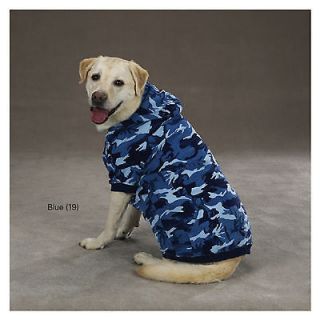 SMALL toy yorkie BLUE DOG CAMO SWEATSHIRT sweater shirt clothes 