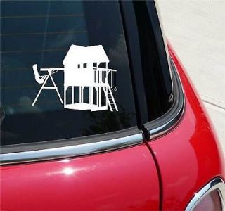 JUNGLE GYM PLAYHUT OUTSIDE PLAY GRAPHIC DECAL STICKER VINYL CAR WALL