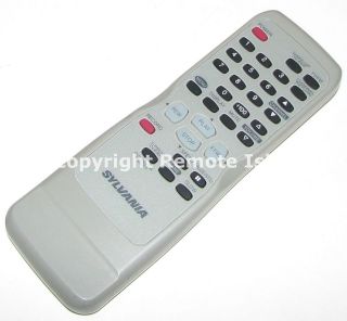 Sylvania NE109UD TV/VCR Combo Remote Control SRC2213W