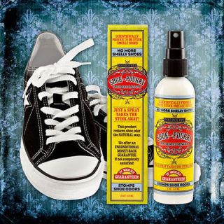 POO POURRI Shoe Pourri 4 oz Spray Deodorizer for Smelly Sneakers 