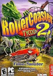 ROLLER COASTER TYCOON 2 II TIME TWISTER PC Game NEW BOX