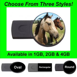 Horse Design #32   USB Flash Memory Drive (Stick/Thumb/Pen)   FD1392