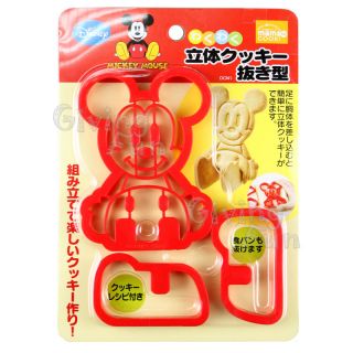   Mickey Mouse 3D Cookies Sandwich Biscuit Bread Toast Cutter Mold