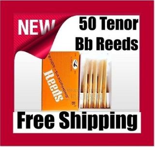 50 REEDS] Bb Tenor Saxophone Reed Size 2.5 #2 1/2 Total 5 Boxes [FREE 