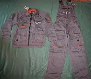   WORKWEAR WORK OVERALLS JACKET DUNGAREES TROUSERS SIZE S MENS UNIFORM