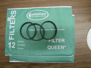 24 Majestic Filter Queen Cones 4 Motor Filters 3 Belts
