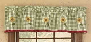 sunflower valance in Curtains, Drapes & Valances