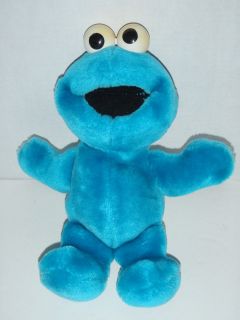 1996 SESAME STREET TICKLE ME COOKIE MONSTER 11 TYCO PLUSH TOY DOLL #B