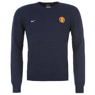 Mens Nike Manchester United Sweater Jumper   Navy or Red   S to 2XL 