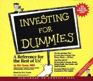 Investing for Dummies by Eric Tyson 1999, Cassette, Abridged