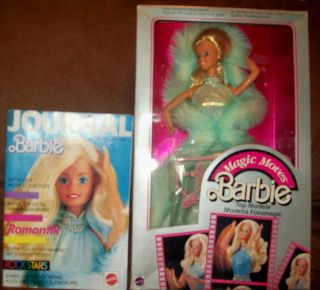 1985 GERMAN Magic Moves Barbie & Journal MIB