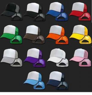 17 Colors New Classic Trucker Baseball Golf Mesh Cap Hat