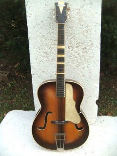 HOYER ARCHTOP GUITAR, 1960S, MADE IN GERMANY, ORIGINAL, CLEAN