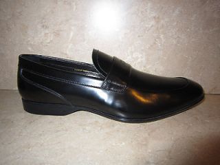 NEW AUTH VERSACE COLLECTION BLACK LOAFERS SHOES 7 $850 EU40