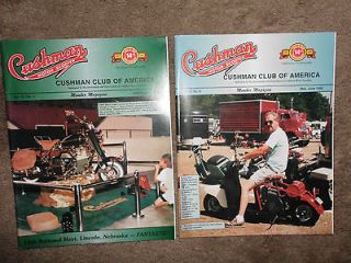 1995 Cushman Motor Scooter Club of America Magazine