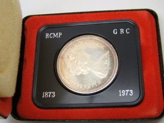   10 SEQENTIAL CANADA SILVER $1 ONE DOLLAR COIN 1973 1982 IN MINT BOX