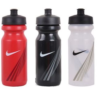NIKE Big mouse water bottle Camping Hiking sports bottle Black Red 