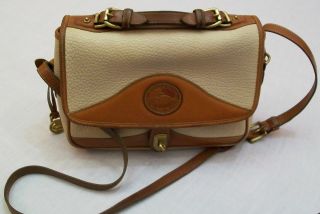 Vintage DOONEY & BOURKE Crossbody Satchel AWL Brief Bag Handbag