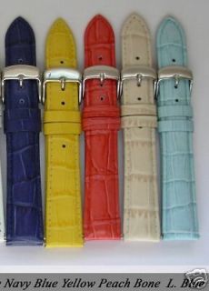 NEW SET  5 18mm WATCH BAND,STRAP FITS MICHELE WATCH OR INVICTA WATCH