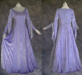 Medieval Renaissance Gown Dress Costume Wedding XL 1X