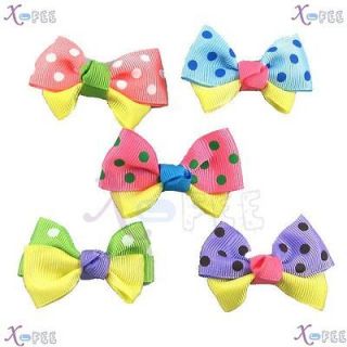 Fashion Child Jewelry Wholesale NEW 10 PCS Assorted Bowknot Hair Clips 