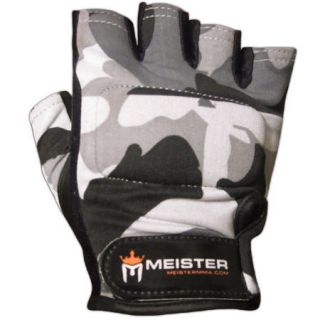   WEIGHT LIFTING WORKOUT LEATHER GLOVES Meister Fitness Training SIZES
