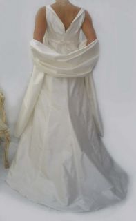 228 SILK MATERNITY Wedding Gown MIMI MATERNITY PEA IN POD nwt SMALL