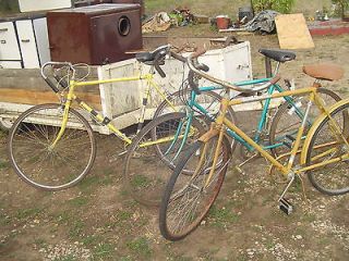 Lot of 3 Old Bicycles Westpoint Amf   Amf RoadMaster   1985 Murray Old 