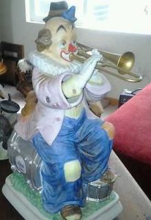 MELODY IN MOTION TROMBONE PLAYING CLOWN WORKING COND