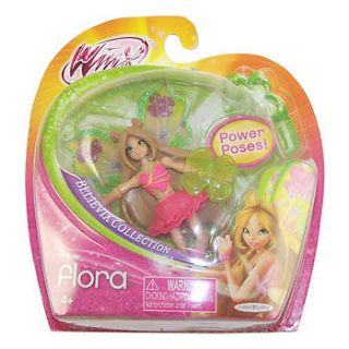 Winx Club   Believix Collection Power Poses Doll   FLORA (3.75 inch)