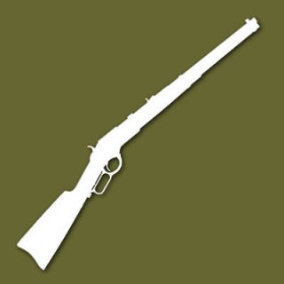 Winchester 1873 Lever Action Rifle Decal Sticker VS1873