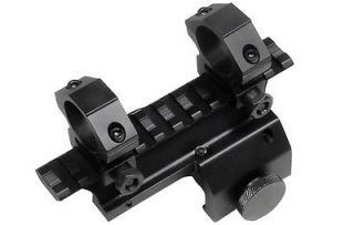 RUGER MINI 14 SCOPE MOUNT WITH 1 RINGS LEAPERS UTG MODEL# MNT 214
