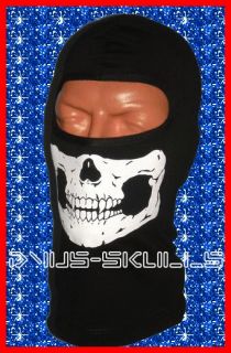   Balaclava Full Hood SKI SWAT NINJA Mask MW2COD Ghost 100% Cotton BLK