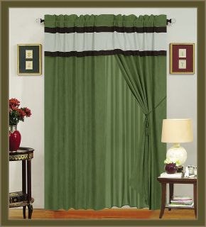 curtain panel sage