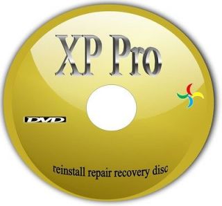 WINDOWS XP PRO REPAIR RESTORE BOOT CD & LAPTOP PC RECOVERY & DRIVERS