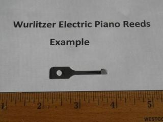 Wurlitzer Electric Piano Reeds