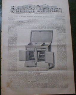 Patent Refrigerator 1863 Patent Hay Rack & Fork