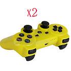 Lot 2 Wireless Bluetooth Game Controller for Sony Playstation 3 PS3 