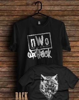 nwo wolfpack wrestling pack wolf wcw classic t shirt