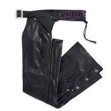 Womens Harley Davidso​n Misty Willow Leather Chaps