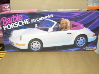 Mattel Vintage Estate Barbie Doll Porsche 911 Cabriolet Car NRFB RARE 