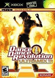 Dance Dance Revolution Ultramix 3 COMPLETE WORKS XBOX Game