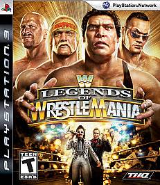 WWE Legends of WrestleMania Sony Playstation 3, 2009