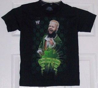 WWE Hornswoggle Pointing Youth Black Shirt