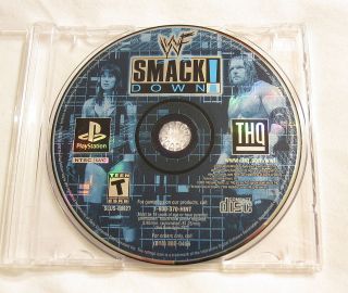 WWF Smackdown (PlayStation PS1) Game in Plain Case Nice