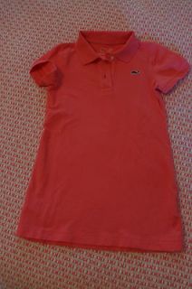 Vineyard Vines girls coral pink whale polo dress ♥ 4T