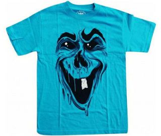DGK Skateboards SLIME AID TURQUOISE T Shirt Size LARGE
