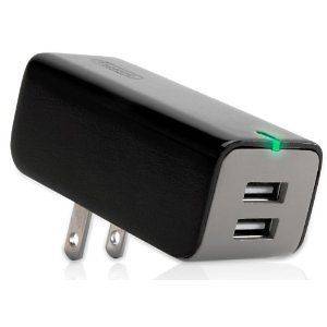 Griffin PowerBlock Dual Universal Charger for  Players and USB 